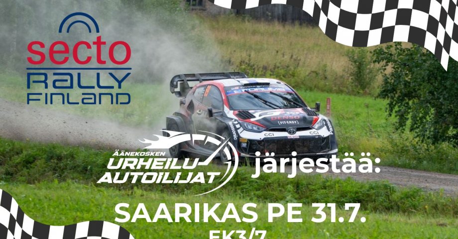 Secto Rally Finland - Saarikas SS 3/7