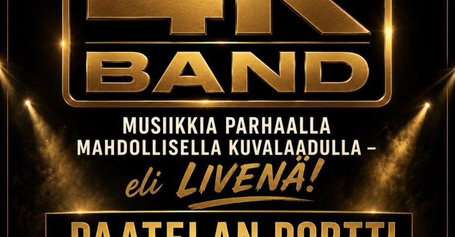 4k bändi Paatelan portissa