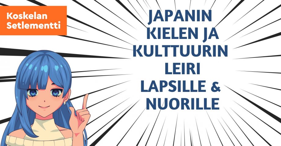 Japanin kielen ja kulttuurin minileiri lapsille ja nuorille