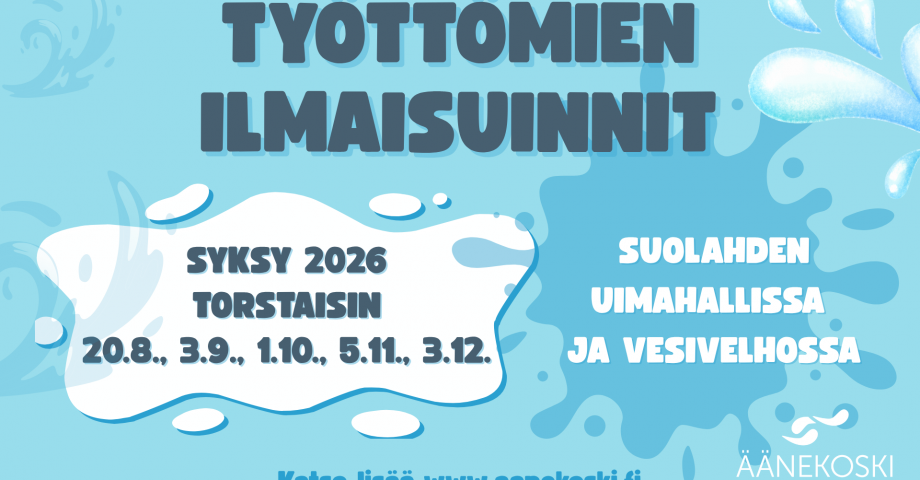 Työttömien ilmaisuinnit uimahalleissa