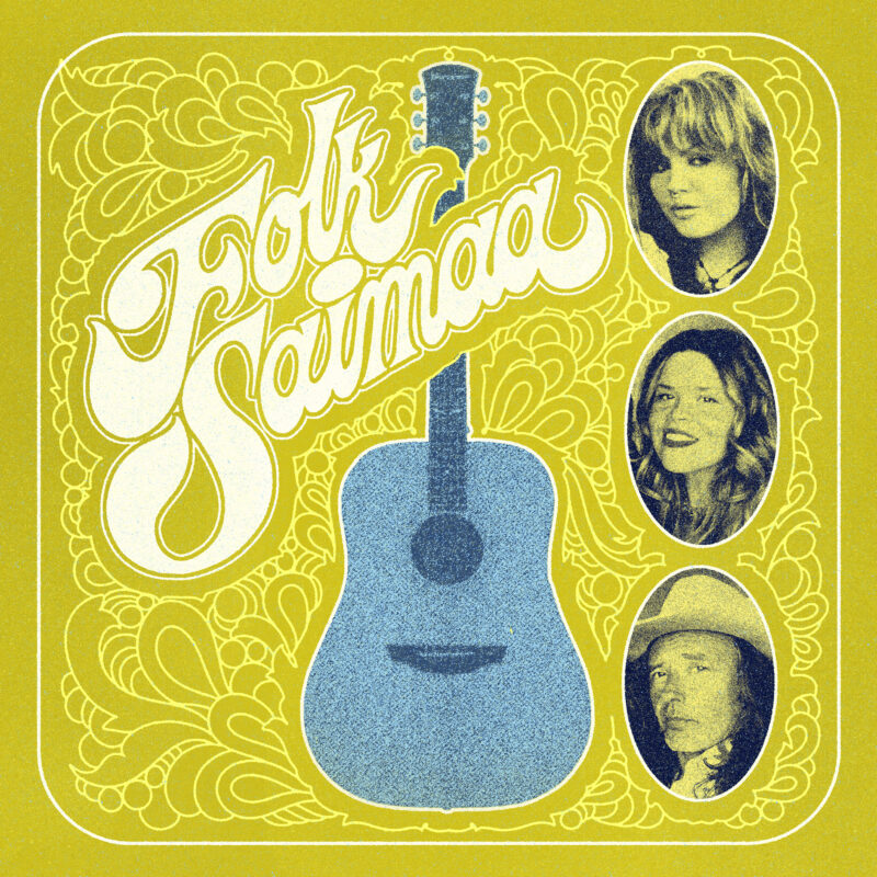 Folk Saimaa yhtyeen keikkamainos.