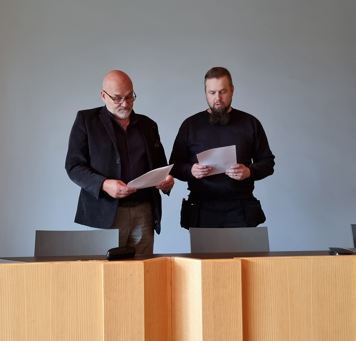 Matti Tuononen ja Jarmo Vainikainen.
