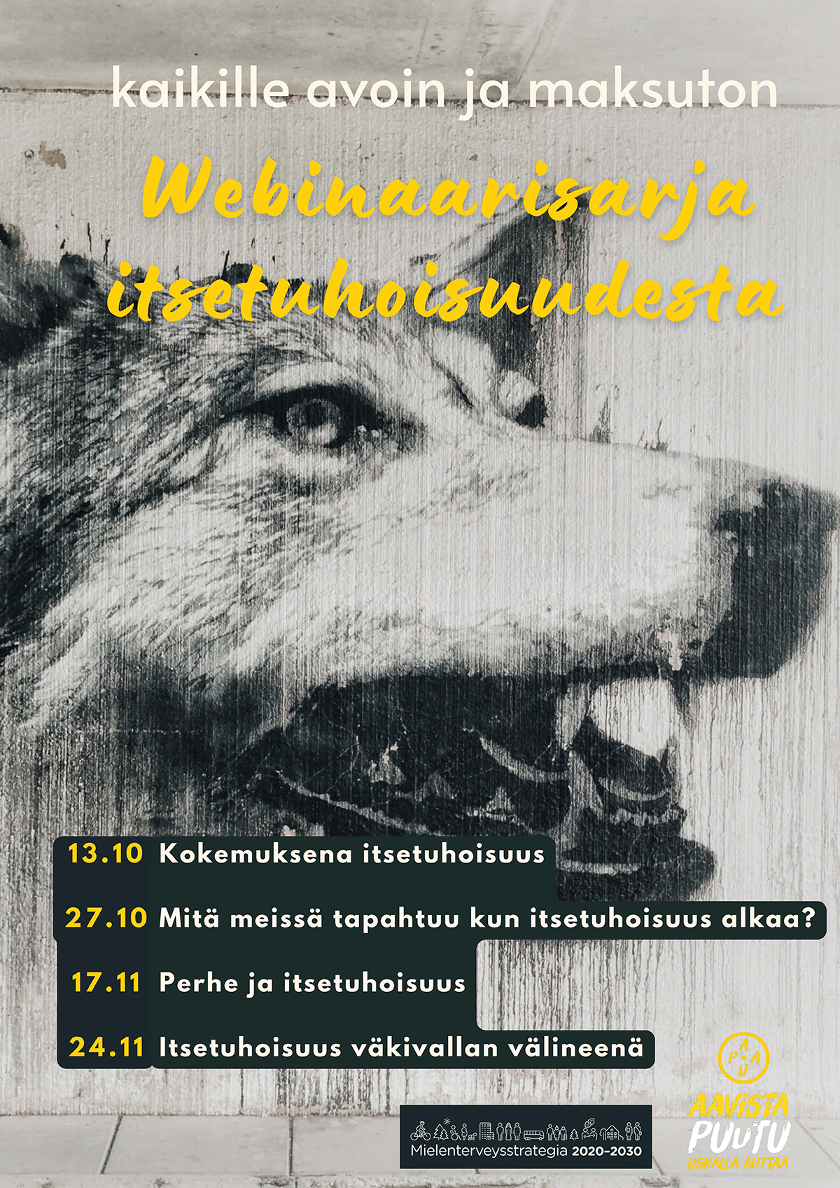mainoskuvassa susi