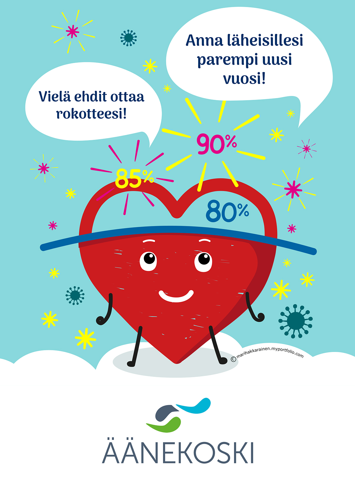 Kampanjakuva "Anna läheisillesi parempi uusi vuosi!"